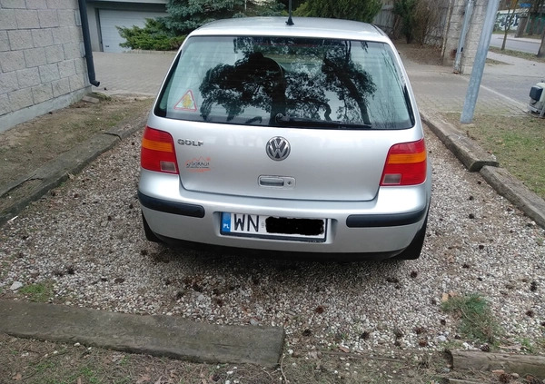 Volkswagen Golf cena 6700 przebieg: 205000, rok produkcji 2003 z Warszawa małe 79